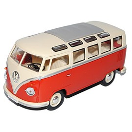 VW Volkswagen T1 Red White Samba Bully Bus 1950-1967 1/24 Model Carsonline Model Car