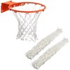 Y8HM 2Pcs Heavy Duty Basketball Net Replacement Fits Standard 12