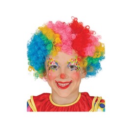 guirca – Clown Wig For Children, Multicolor (4621)