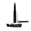 VMS RACING 50 CAL Caliber BLACK BULLET ANTENNA with ANTI-THEFT