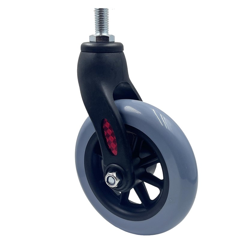 Yuqim 2 Pack 5 Inch Wheelchair Front Wheels Replacement with