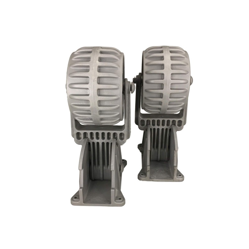 Pactrade Marine Flip-up Retrackable Dinghy Wheels Pair Nylon Inflatable Boat