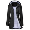 LOMON Women Raincoat Active Outdoor Waterproof Windproof Rain Jacket Fashion