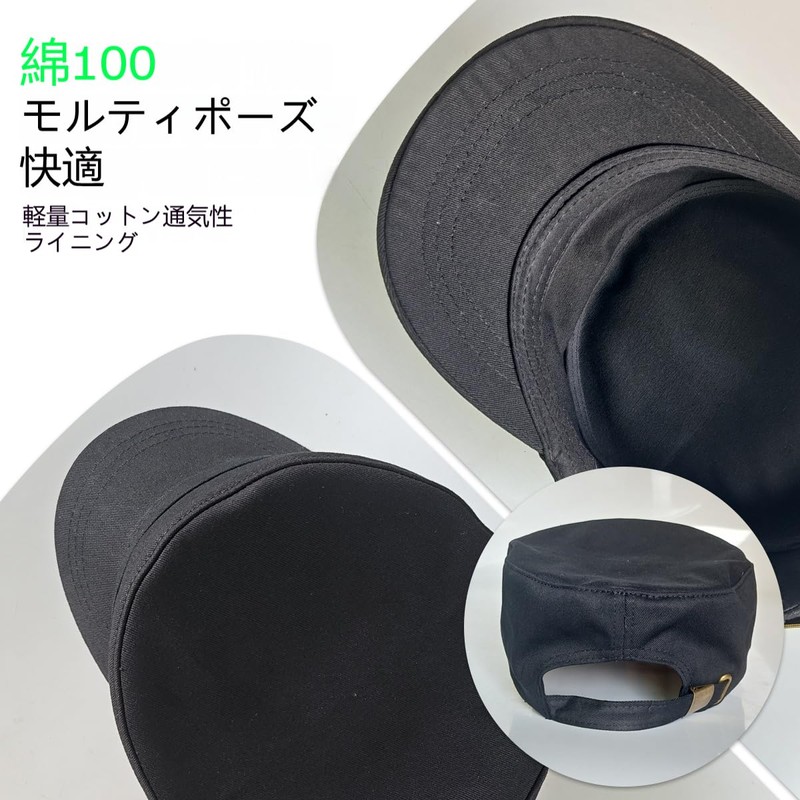 RUNQIU Military Design Solid Work Cap Retro Denim Military Cap