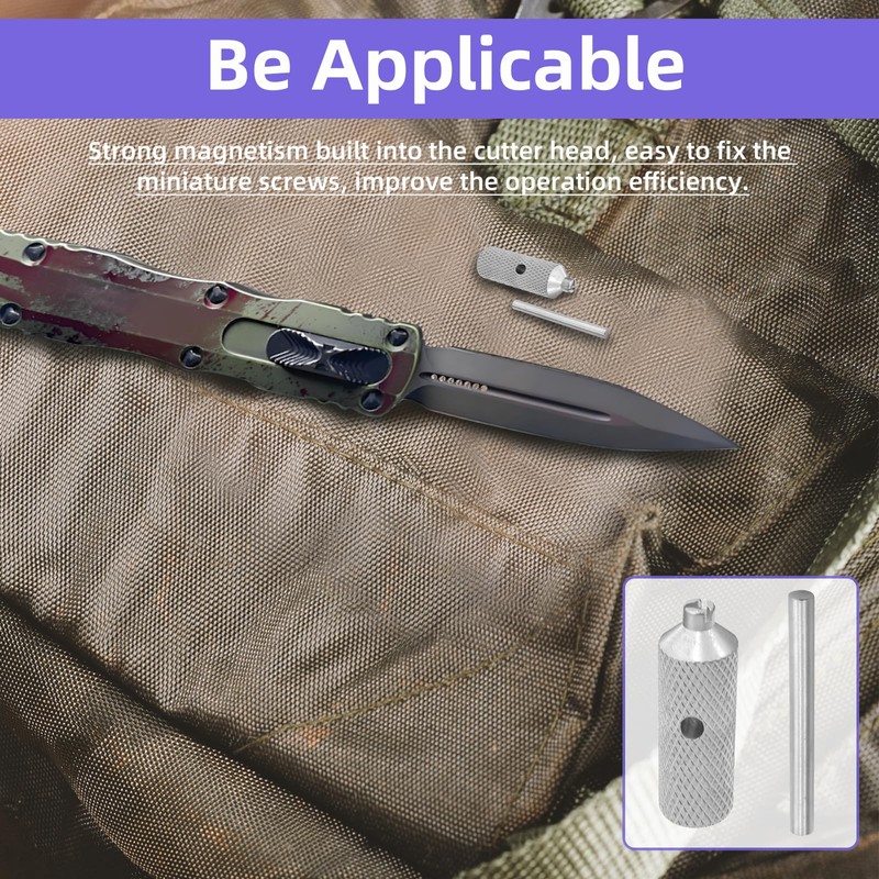 Knife Screwdriver Triangle Removal Tool – Microtech Screw Tool for