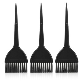 3 Pcs Hair Dying Brush Hair Coloring Dyeing Brush Kit Hair Color Applicator Brush Hair Dye Brushes Color Tint Applicator Tint Brushes For Hair Color Salon Use Home Diy Dyeing（Black）