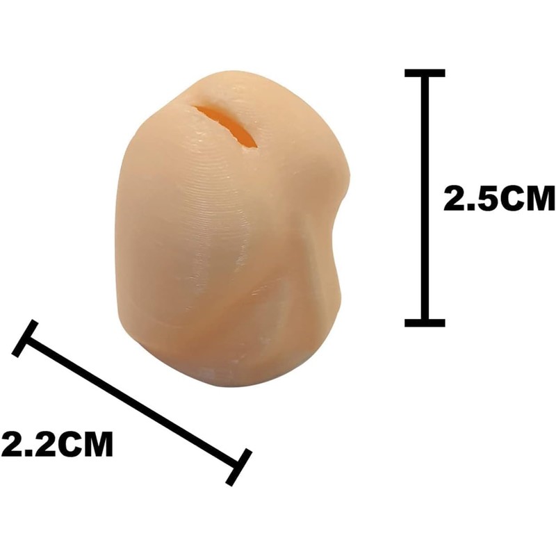 Brown Self Closing Toothpaste Caps,Toothpaste Cap Dispenser for Adults, Self