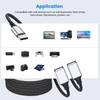 Fidioto USB C to Double USB Cable Splitter 6.6Ft, Type