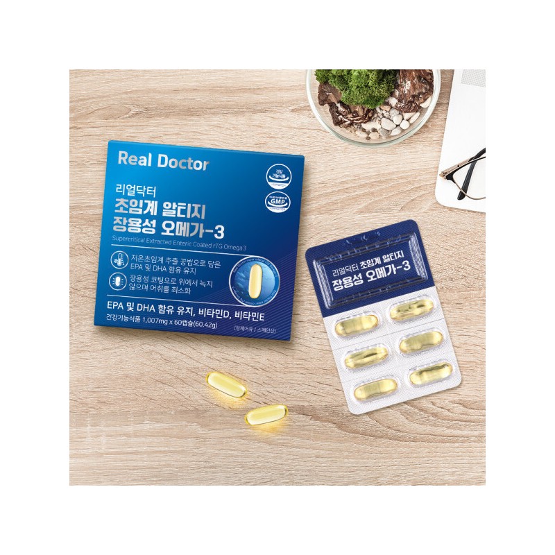 formulaReal Doctor Supercritical Altige enteric-coated Omega 3 60 capsules (2