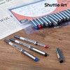 Shuttle Art Rollerball Pens, 25 Pack (21 Black, 2 Blue,