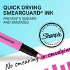 Sharpie Clear View Highlighter Sticks, Chisel Tip, Assorted Fluorescent, 8