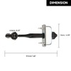Front Left Right Side Door Check Strap Limiter Stopper Door
