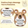 AICase Inspirational Crochet Positive Dog Animals, Emotional Support Nuggets Dog