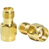Greluma 3pcs SMA Female to RP-SMA Male RF Plug Adapter