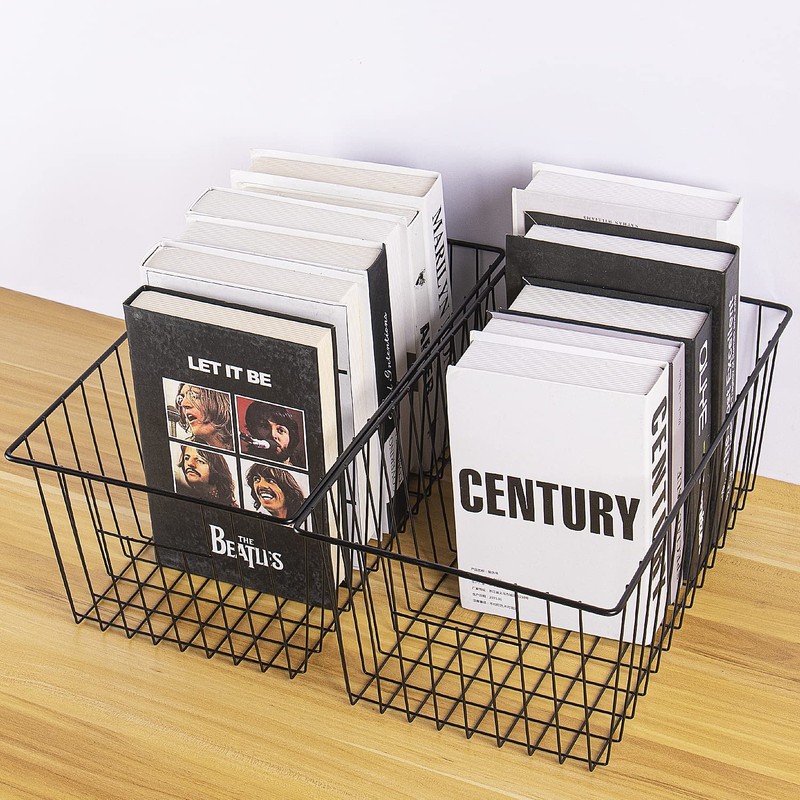 16inch Upright Freezer Organizer Baskets for 13-14,16-21 cu.ft Standup Freezer,