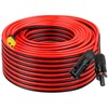 MOOKEERF Solar to XT60 Charge Extension Cable 100FT 12AWG XT60