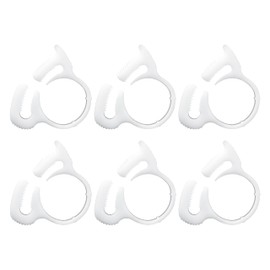 BlueStars 6-Pack B15 Sweep Hose Attachment Clamps Clasp - Replacement Pool Hose Clamps for Polaris Pool Cleaners 180, 280, 360, 380, 480 Tail Clamp