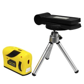 Riloer 360° Laser Self-Leveling Line Horizontal 2-Line 1-Point Horizontal Vertical Measurement, Yellow, Model H845626, Laser Level