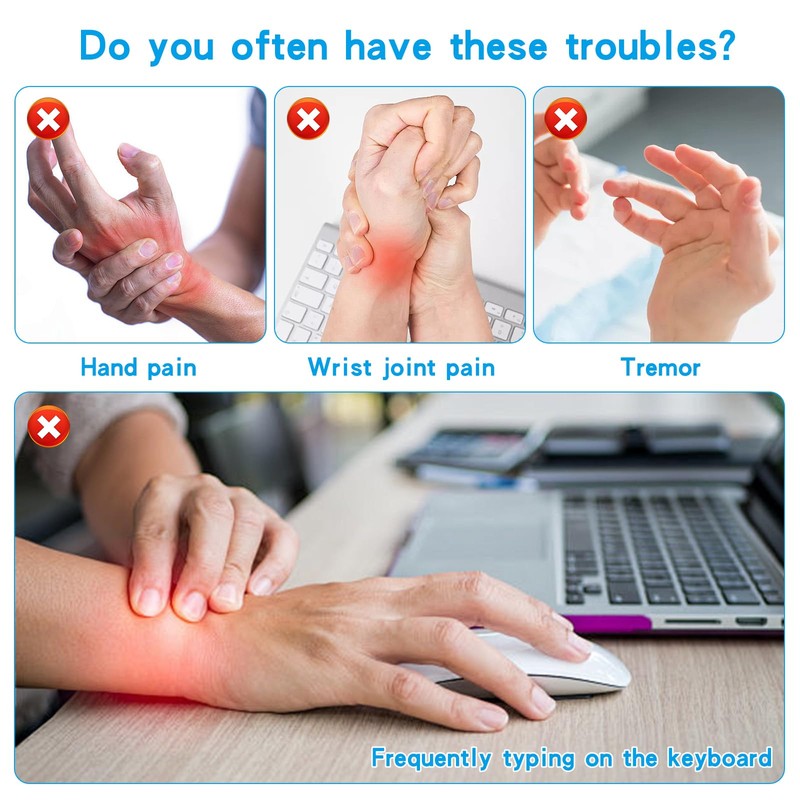 DEARBAG Pack of 5 Thumb Splints, Finger Splint for Trigger