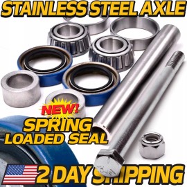 HD Switch Front Axle & Bearing Kit for eXmark Caster 13x5.00-6 Lazer Z, Lazer Z HP