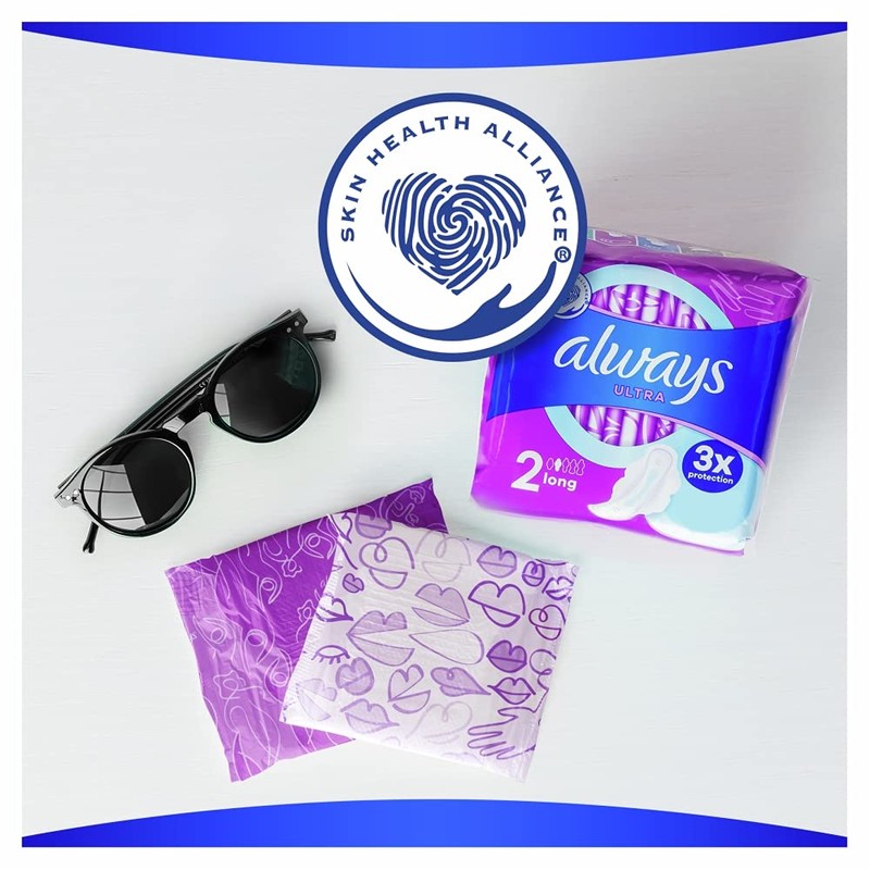 Always - Ultra Sanitary Napkin Long with Wings - 48