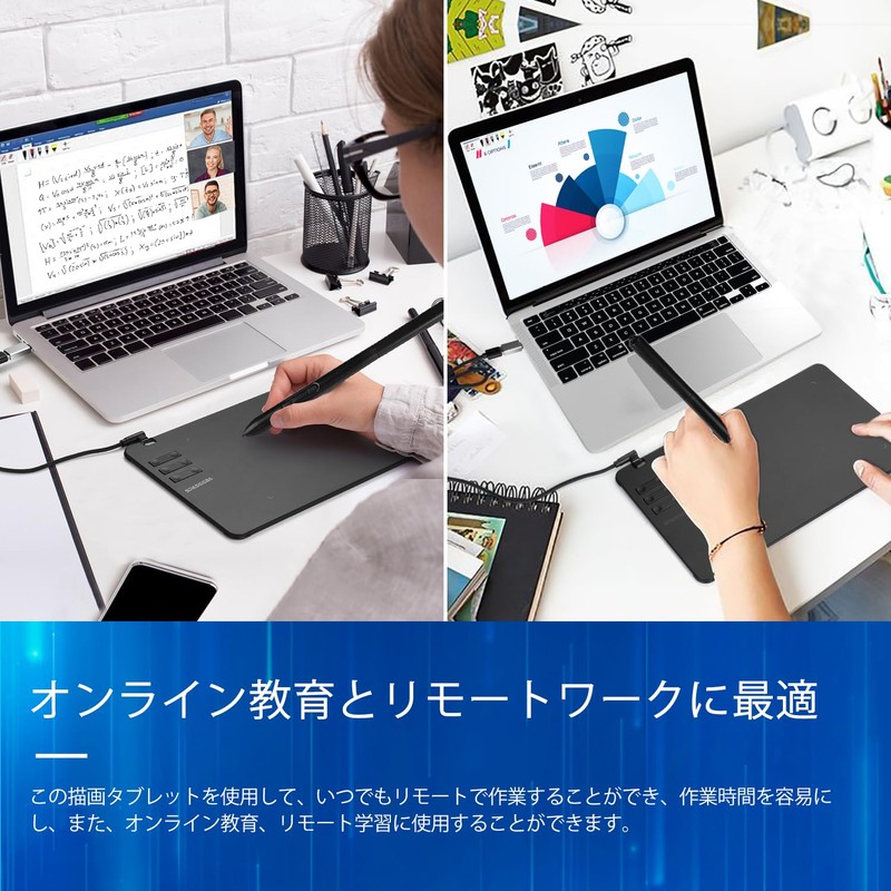Spaseeba Pen Tablet T605, Pen Tab, 6.7*4 Inches, Board Tab,