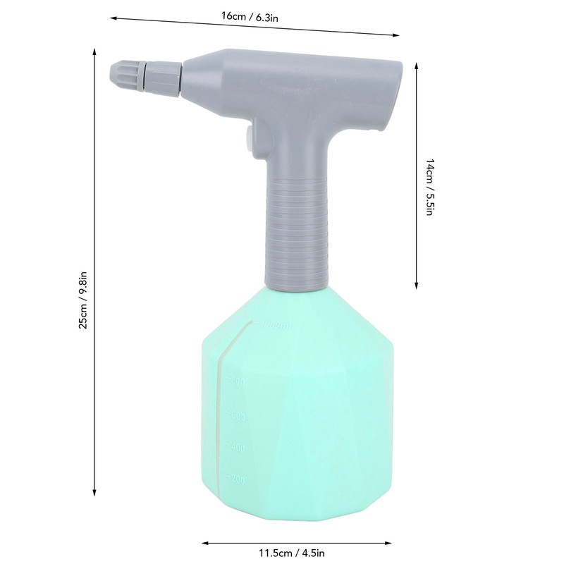 Electric Spray Bottle Garden Sprayer Handheld 360 Degrees Rotation Large