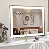 BEAUTME Vanity Mirror With LED Lights - Tabletop Hollywood Makeup