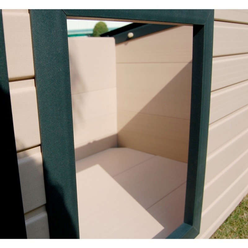 ECOFLEX Lodge Style Dog House - Medium