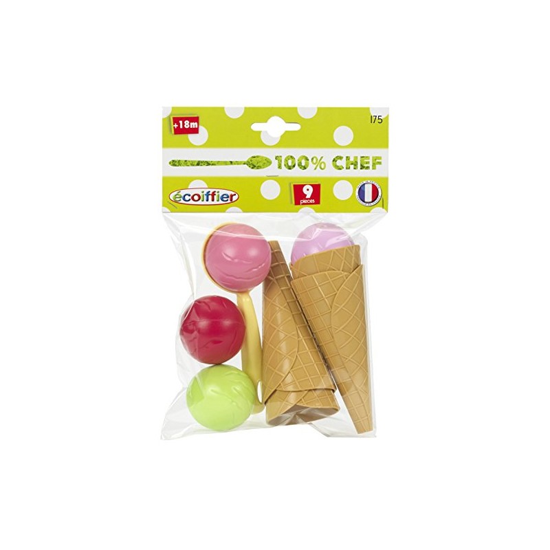 Simba Ecoiffier 175 Ice Cream Waffle Set