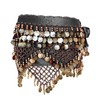 Women's Professional Zumba Belly Dance Belt Chiffon Hip Scarf Dance