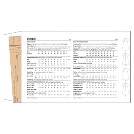 BUTTERICK Paper Pattern B6990K5 Women's Dresses K5 (36-38-40-42-44)