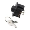 Quueparts 3 Position Ignition Switch for Toro Exmark 117-2221 137-4100
