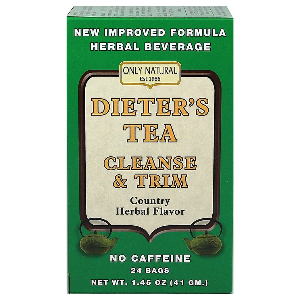 ONLY NATURAL CLEANSING DIET TEA,HERB, 24 BAG