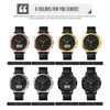 SKMEI Mens Watch Minimalism Analog Digital Watch with Alarm Stopwatch