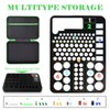 stukcaze Battery Organizer Storage Case with Tester for AA AAA