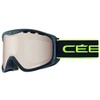 Cebe Ridge Otg Safety Glasses - Matte Black Lime, Large