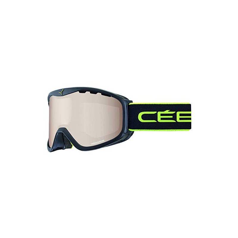 Cebe Ridge Otg Safety Glasses - Matte Black Lime, Large
