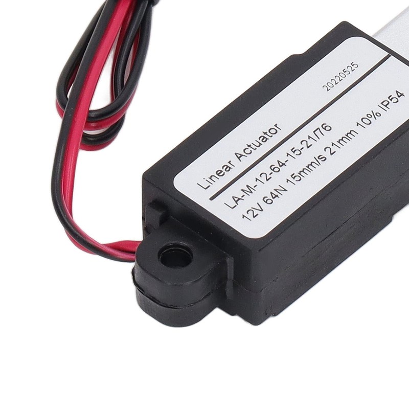 Electric Micro Linear Actuator, Miniature DC Supply, Aluminum ABS Mini