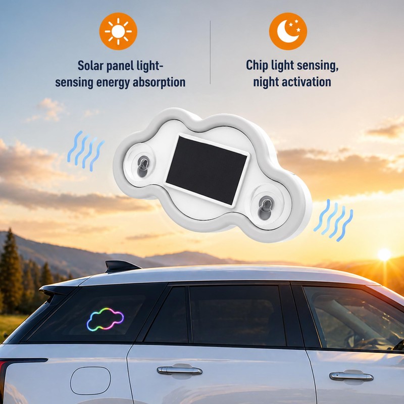 Solar Powered Car Ambient Lights