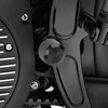 10PCS Motorcycle Head Bolt Cover Black Flat CNC Aluminum Engine