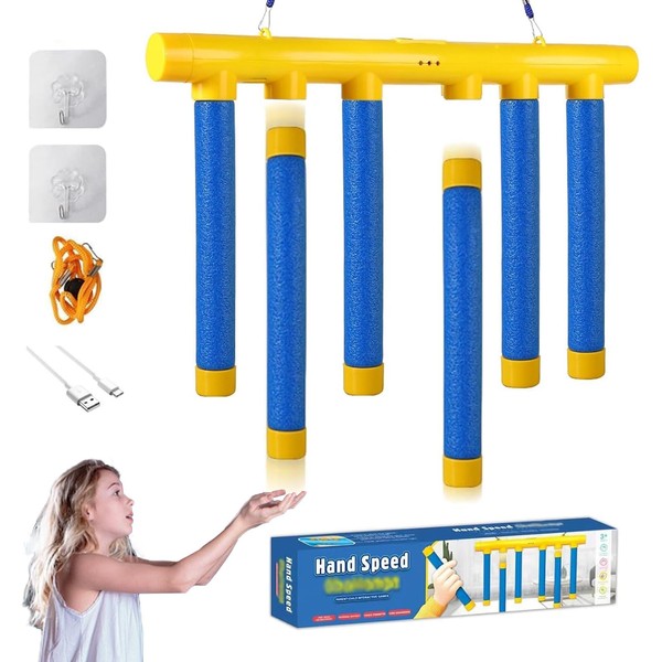 Hand Eye Coordination Training Catching Stick Game Drop Trivia Game