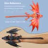 LehuoMaker 3D Printed Dragon with Wings, Fidget Dragon Toys, 3D