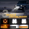 Auxbeam XP-Ultra Series 4.5'' Led Pods with DRL, Spot Flood