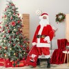 Deluxe Plush Santa Adult Costume | Large