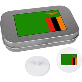 Azeeda 'Zambia Flag' Golf Markers Gift Set (GO00029550)
