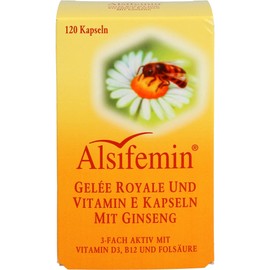 Alsifemin Gel e Royale and Vitamin E Capsules with Ginseng, 12
