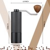 Generic Manual coffee grinder Capacity 25 grams, stainless steel tapered