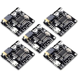 5pcs VHM-314 Bluetooth 5.0 Audio Receiver Lossless Decoder Wireless Stereo Music