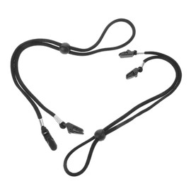 WOONEKY Strong Wind Resistance Hat Chin Cord Multi-use Hat Clip for Sports Outdoor Black